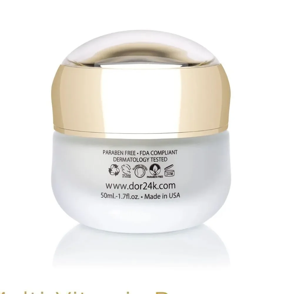 $195 Multi-Vitamin Recovery 24H Night & Day Moisturizer D’OR24K NEW